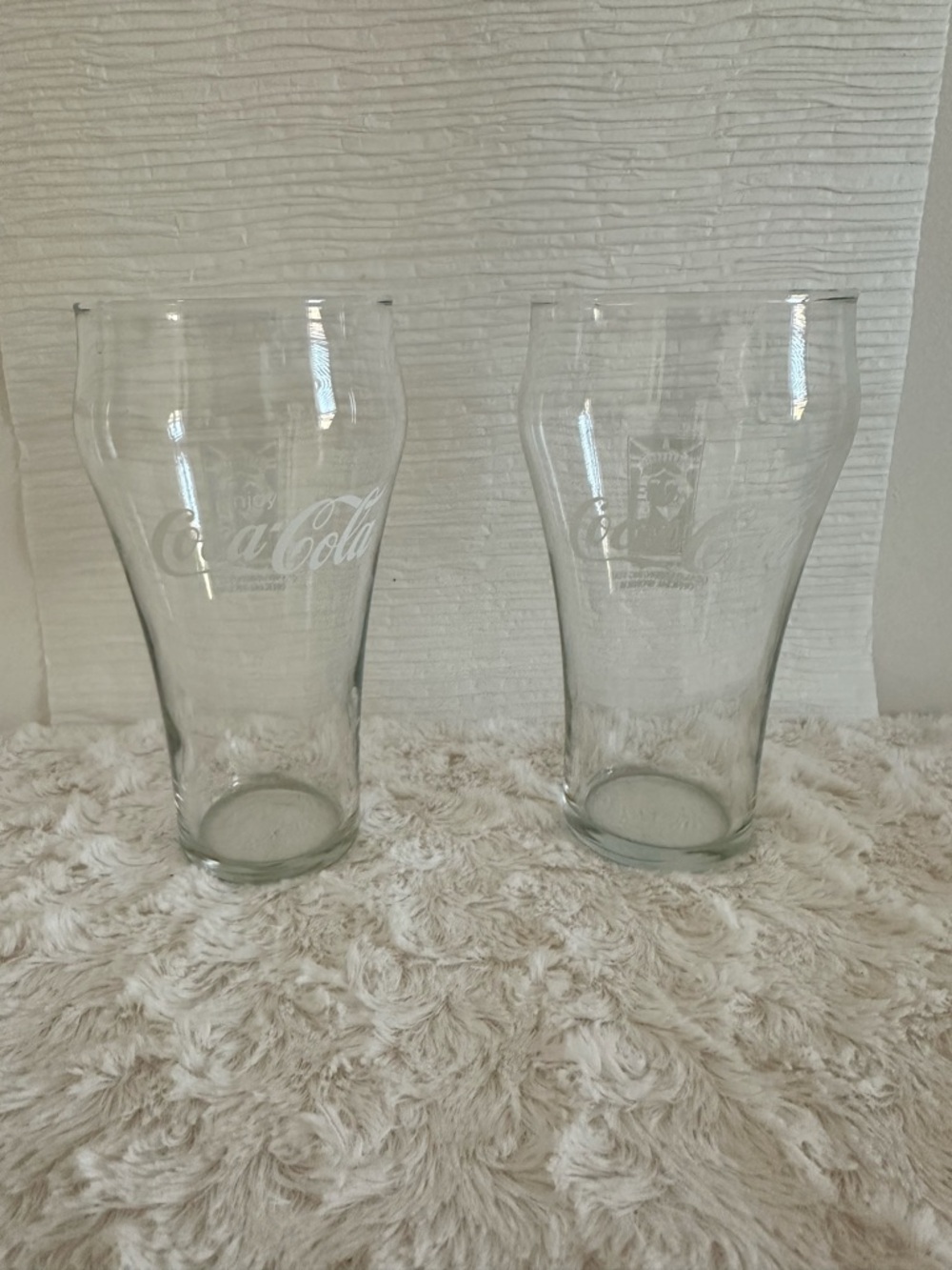 Vintage 80s Coca Cola Glasses